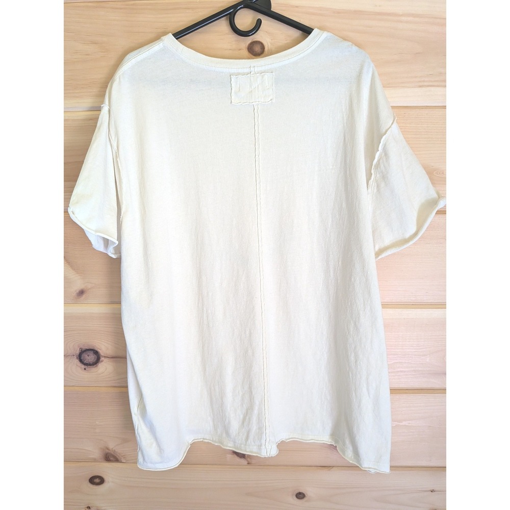 We The Free Graphic Sunshine Smiles Tee Womens M Boho Indie Retro Oversized - Picture 4 of 9